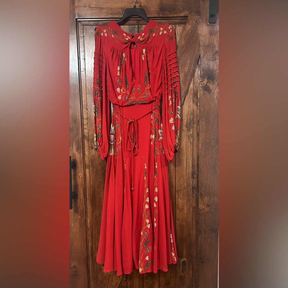 FARM Rio Berry Garden Long Sleeve Dress - Picture 10 of 13